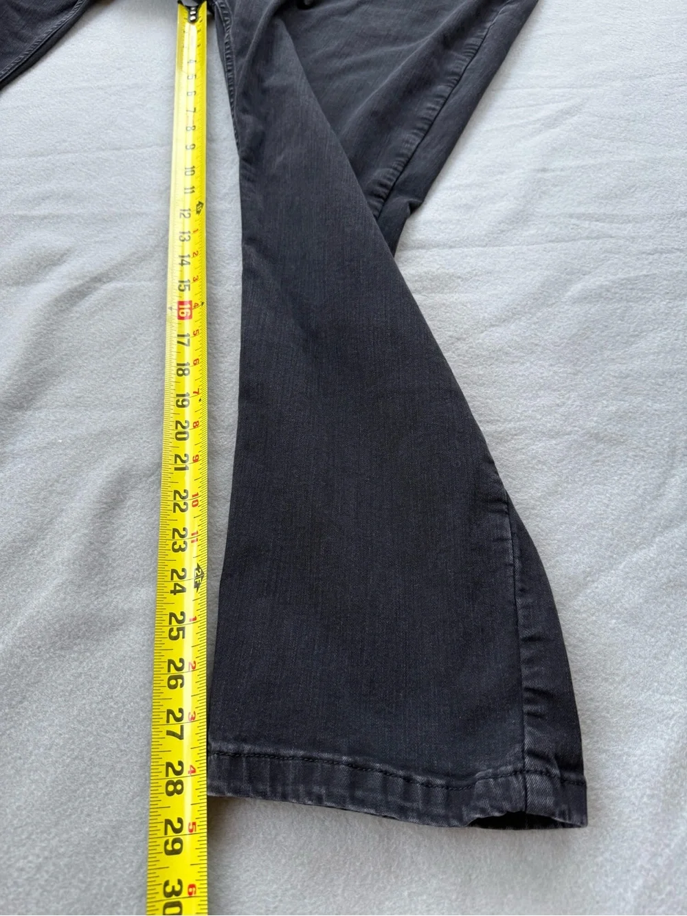 Mugsy Squid Inks Jeans 42x30 Black Stretch Casual Modern Straight Fits 38 X 28.5